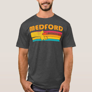 T-shirt Medford Massachusetts Souvenir Vintage en détresse
