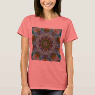 T-shirt Médias mélangés abstraits deux