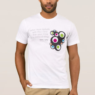 T-shirt Médias sociaux : Globes oculaires de Getting