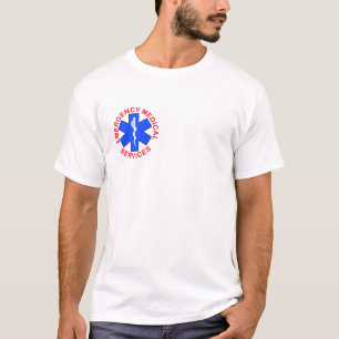T-shirt médical de secours de délivrance du feu