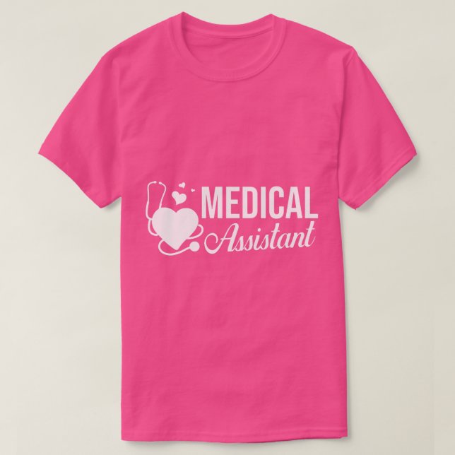 T-shirt Médicale Assistant Clinique Infirmière en santé (Design devant)