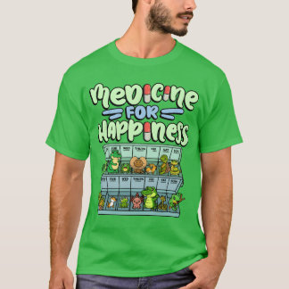 T-shirt Médicament pour le bonheur Reptile Faune Animal fr