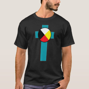T-shirt Medicine Wheel Native American Indian Christians