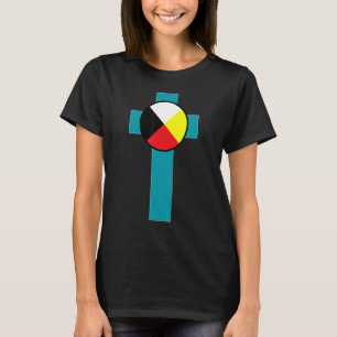 T-shirt Medicine Wheel Native American Indian Christians