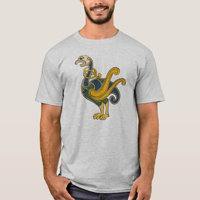 T-shirt médiéval celtique d'oie (Devant)