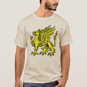 T-shirt médiéval d'héraldique de Gryphon