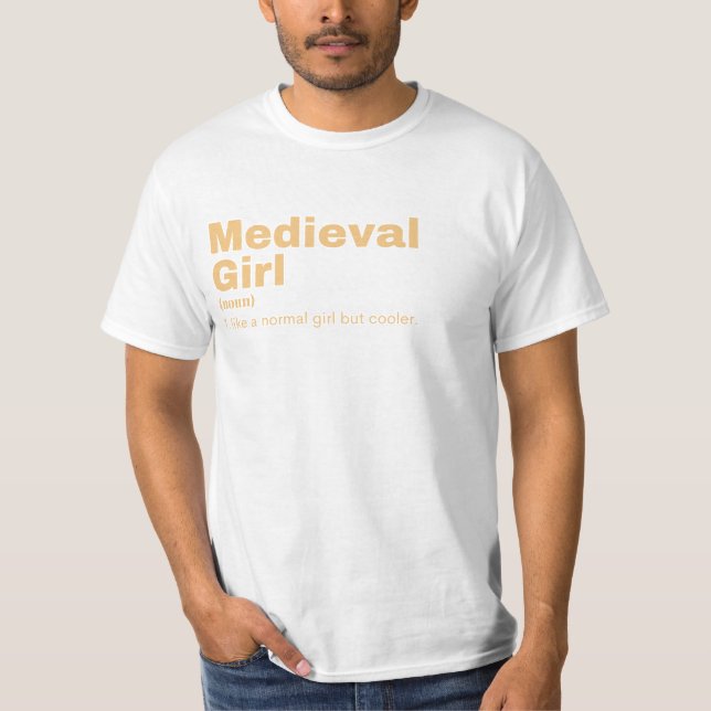 T-shirt Médiévale - Médiévale  (Devant)