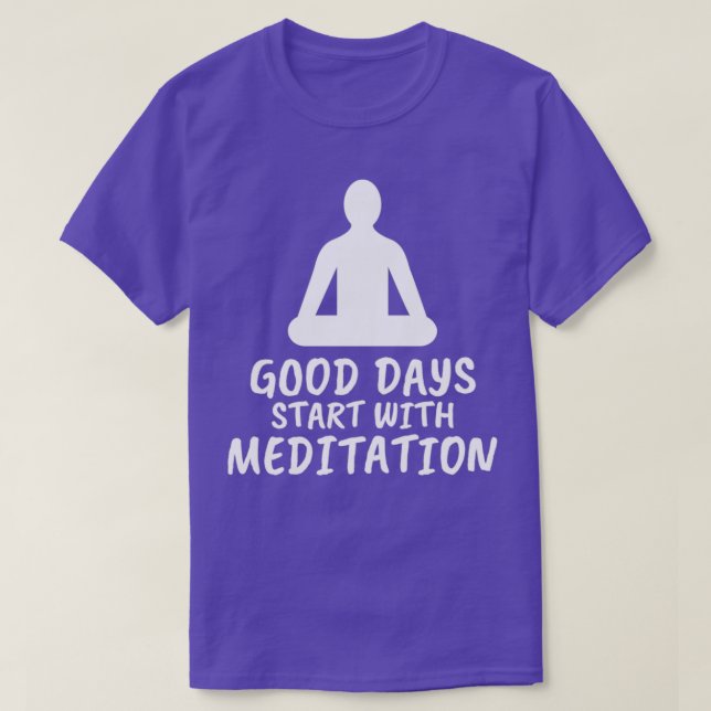 T-shirt Méditation (Design devant)