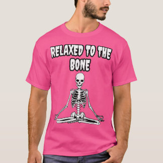 T-shirt Méditation, Amusant, Halloween, YogaPose FunnyNama