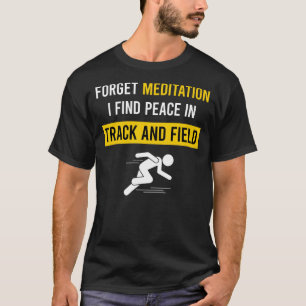 T-shirt Méditation Athlétisme