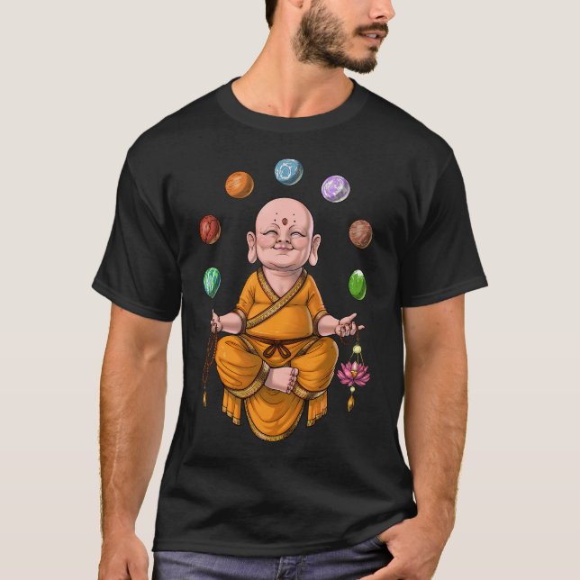 T-shirt Méditation Bébé Bouddha (Devant)