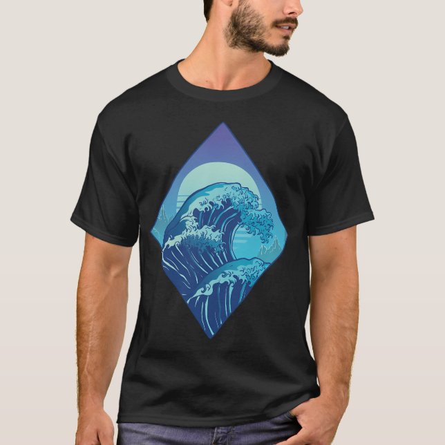T-shirt Méditation Bouddha. (Devant)
