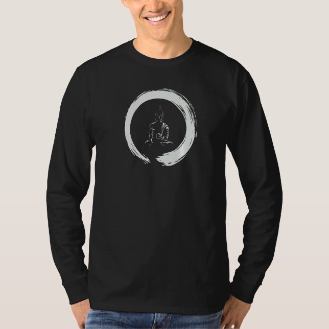 T-shirt Méditation Bouddha Zen Bouddhisme (Devant)