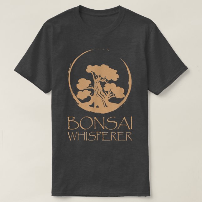 T-shirt Méditation de Bonsai Whisperer Yoga Japan Tree Gar (Design devant)