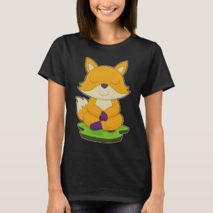 T-shirt Méditation de remise en forme Fox Yoga