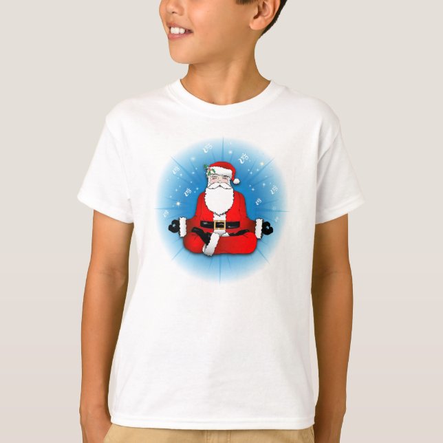 T-shirt Méditation de Santas (Devant)