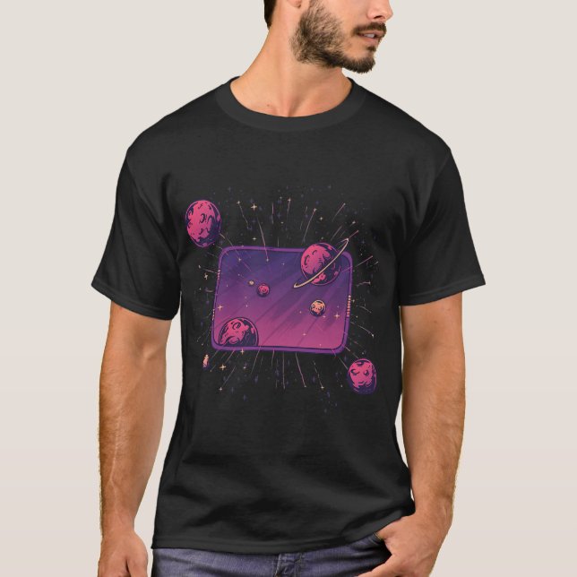 T-shirt Méditation de yoga. (Devant)