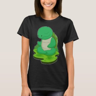 T-shirt Méditation de yoga de tortue