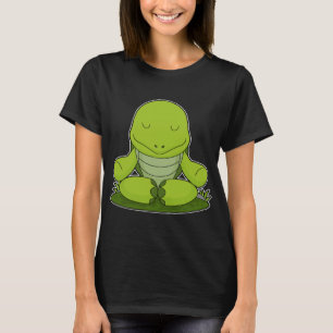 T-shirt Méditation de Yoga de tortue