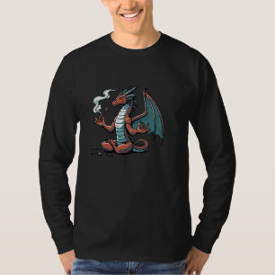 T-shirt Méditation Dragon Yoga Pose Relaxant Animal