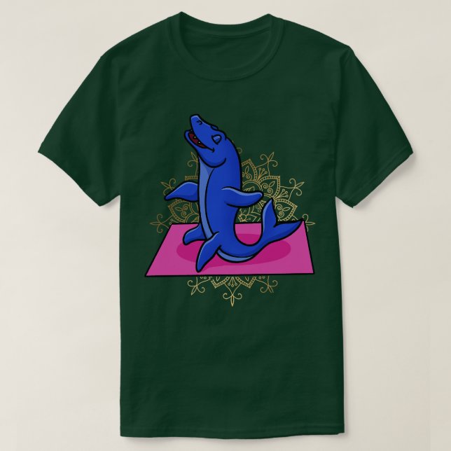T-shirt Méditation du Mosasaurus (Design devant)