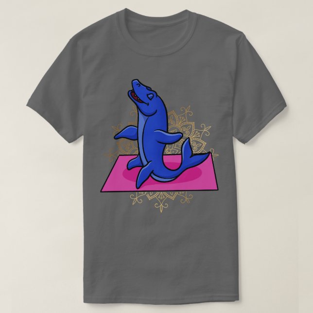 T-shirt Méditation du Mosasaurus (Design devant)