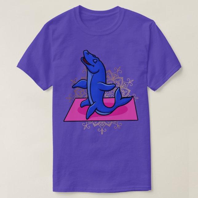 T-shirt Méditation du Mosasaurus (Design devant)