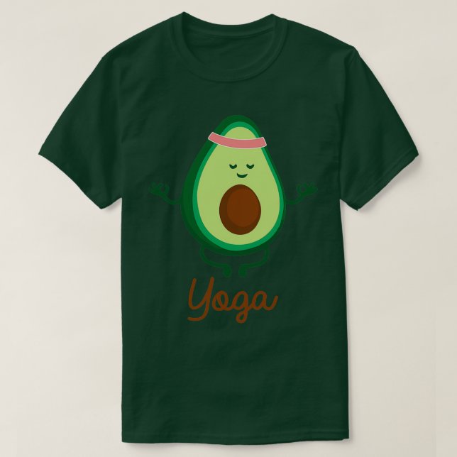 T-shirt Méditation du yoga (Design devant)