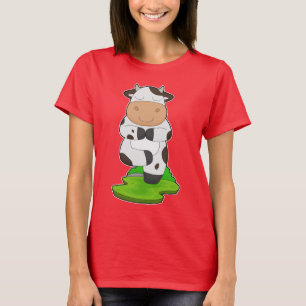 T-shirt Méditation du yoga de la vache