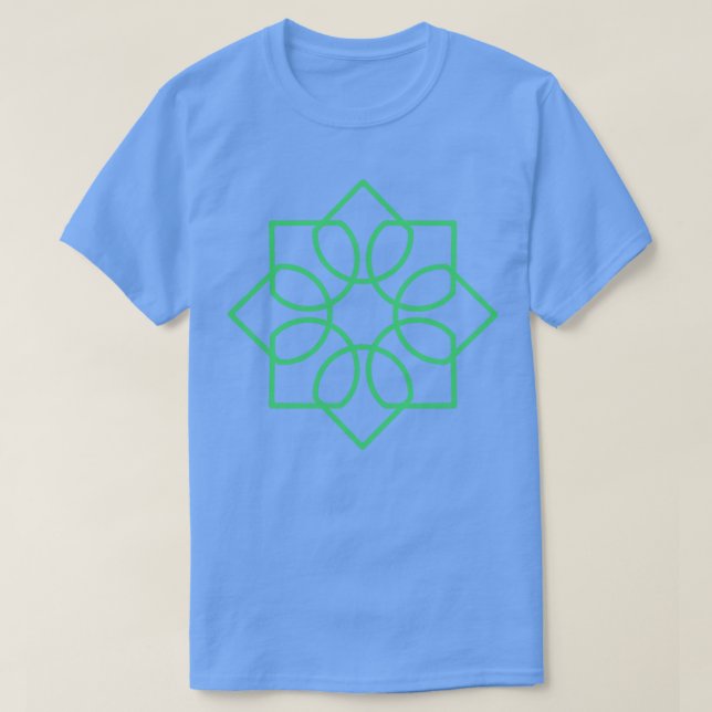T-shirt Méditation du yoga Mandala (Design devant)