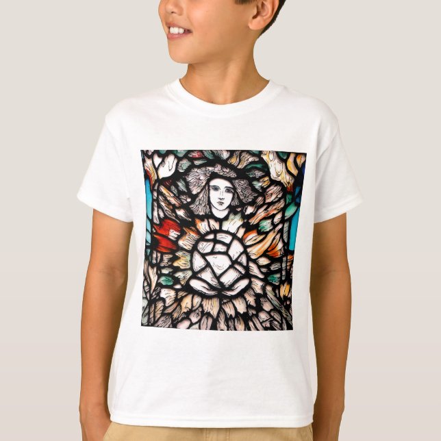 T-shirt Méditation en couleurs (Devant)
