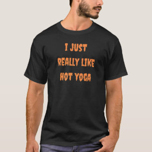 T-shirt Méditation Hot Yoga Halloween Automne Fitness Auto
