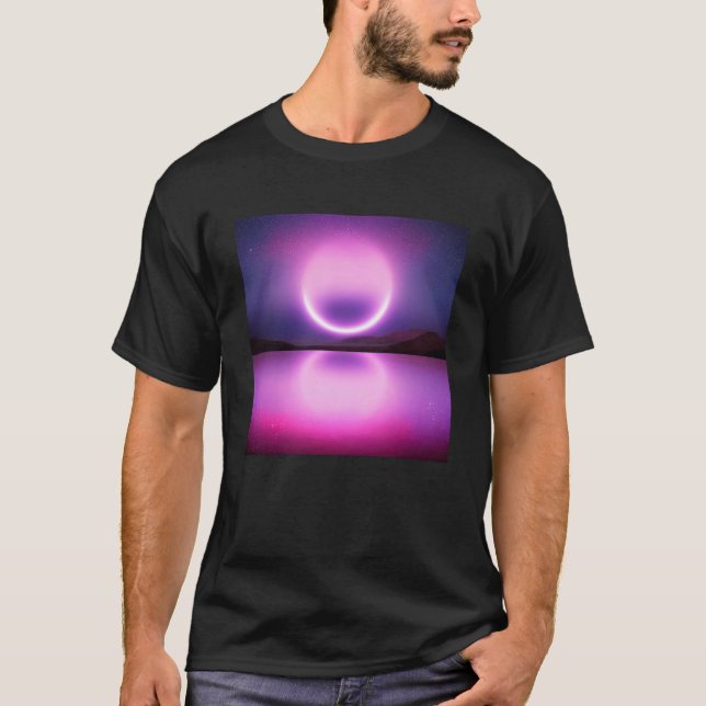 T-shirt Méditation Lumière Spirituelle Yoga Transcendant (Devant)