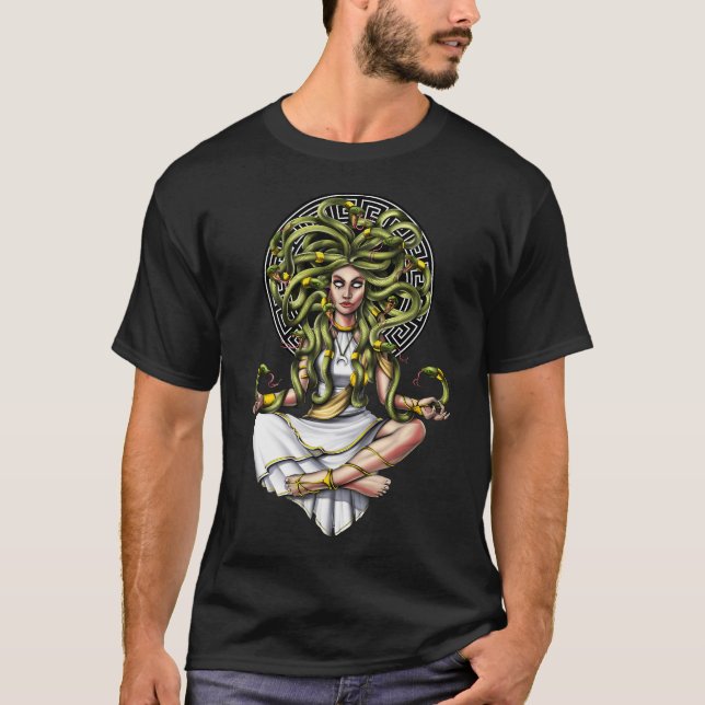 T-shirt Méditation Méduse Gorgone (Devant)