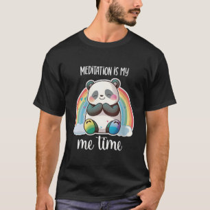 T-shirt Méditation Panda ours Yoga Méditation Panda Medita