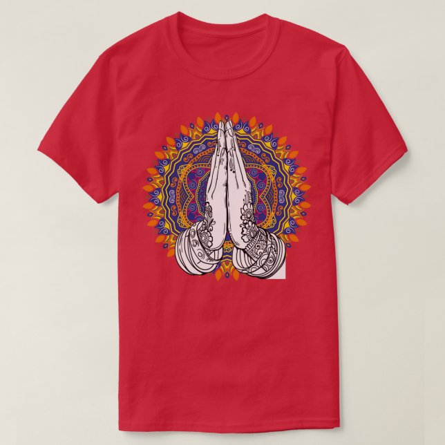 T-shirt méditation pour ceux qui aiment la méditation et l (Design devant)