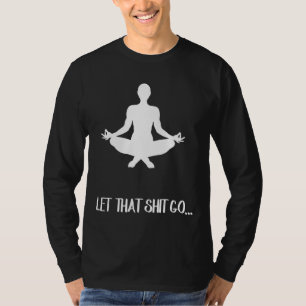 T-shirt Méditation Relax Pour Femmes Namaste Yoga Sloth Fe