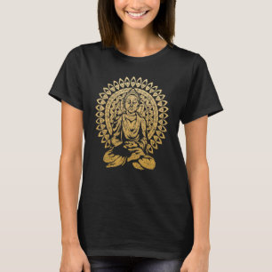 T-shirt Méditation spirituelle bouddhiste Mandala Bouddhis