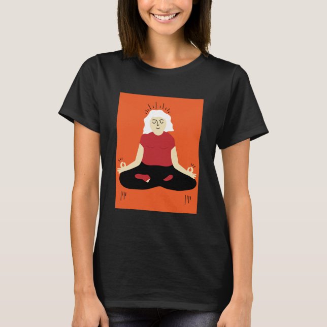 T-shirt méditation transcendantale (Devant)
