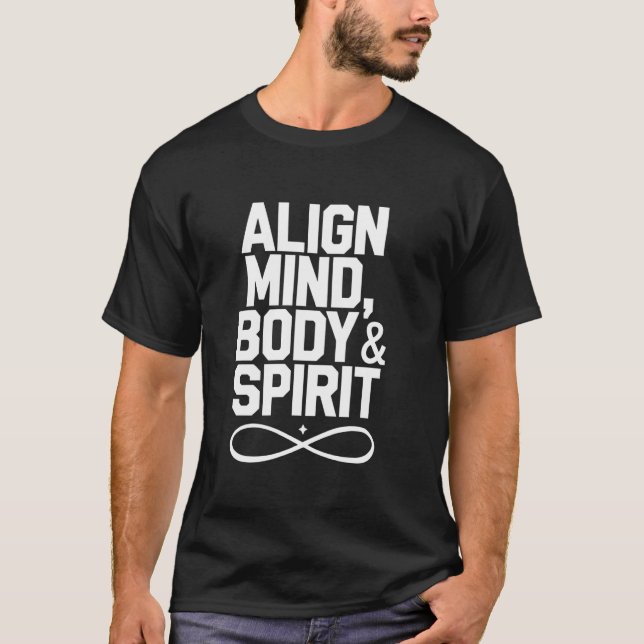 T-shirt Méditation Transcendantale Conscience Spirituelle  (Devant)