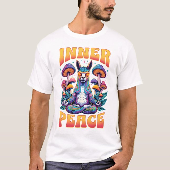 T-shirt Méditation Trippy (Devant)