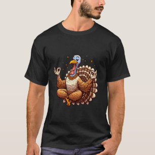 T-shirt Méditation Turquie Yoga Pose Relaxant animal