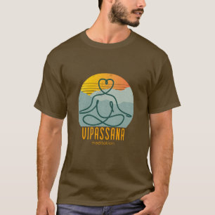 T-shirt Méditation Vipassana Amour Kindness Metta Anicca