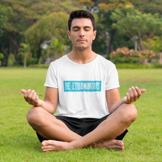 T-shirt Méditation Vipassana Be Equanimity Zen (Créateur téléchargé)
