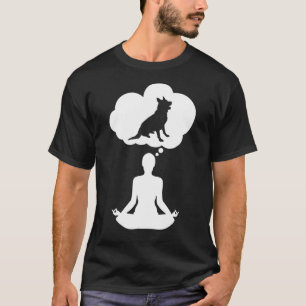 T-shirt Méditation Yoga En Paix Intérieure Pense À Mon All