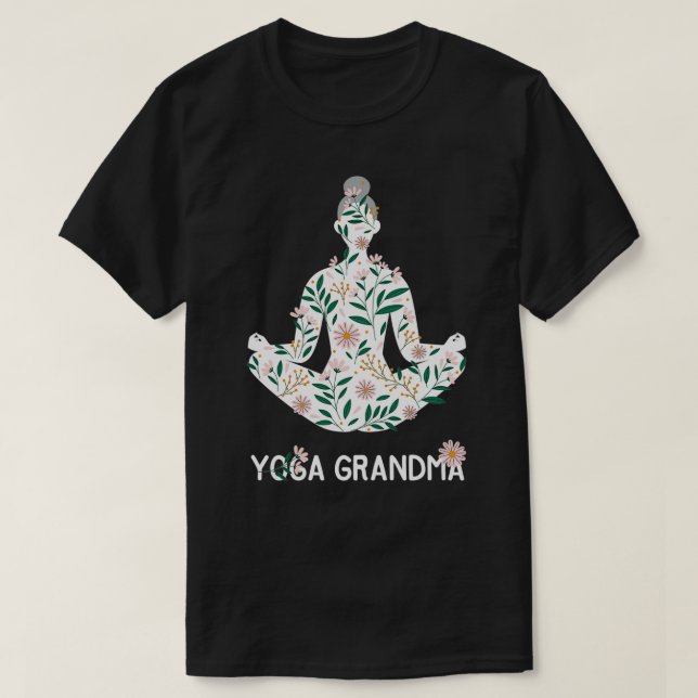 T-shirt Méditation Yoga Grand-mère Pilates Pilates Lover G (Design devant)