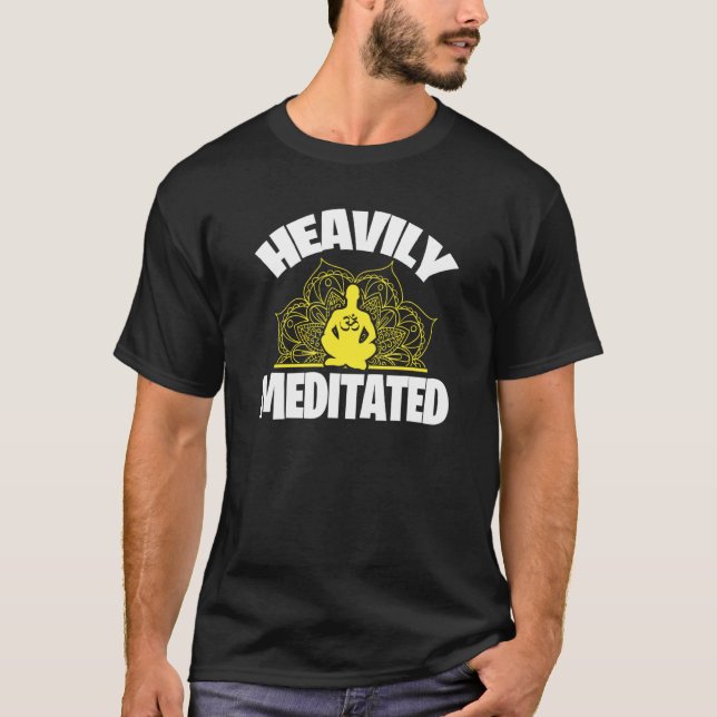 T-shirt Méditation Yoga Namaste (Devant)