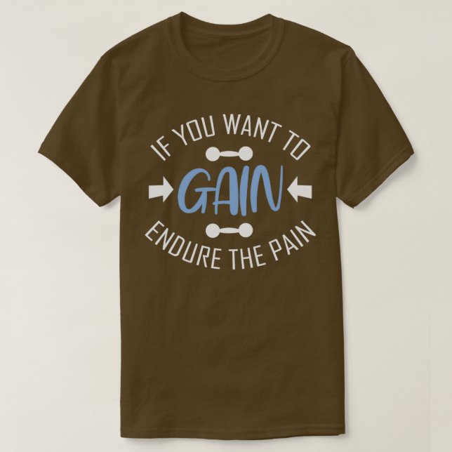 T-shirt Méditation Yogain Yoga Gains d'étirement 2 (Design devant)