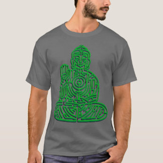 T-shirt Méditation Zen Maze par Tobe Fonseca