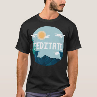 T-SHIRT MÉDITER AUJOURD'HUI